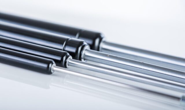 gas springs, gas struts, gas shock, gas-filled springs, air springs, air struts, air shock, compression, tension, force, piston, rod, seal, vapor, extend, retract, stroke, and pressure, end fittings, mounting brackets, rod clevises