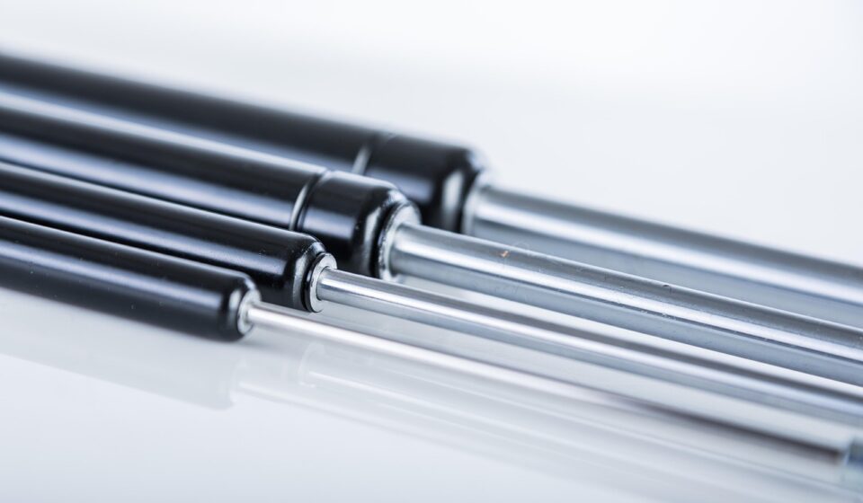 gas springs, gas struts, gas shock, gas-filled springs, air springs, air struts, air shock, compression, tension, force, piston, rod, seal, vapor, extend, retract, stroke, and pressure, end fittings, mounting brackets, rod clevises