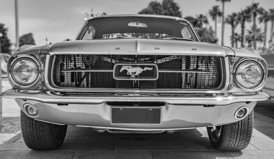 car, vintage, monochrome, engine, vehicle, oldtimer, automotive, auto, classic, car wallpapers, ford, mustang