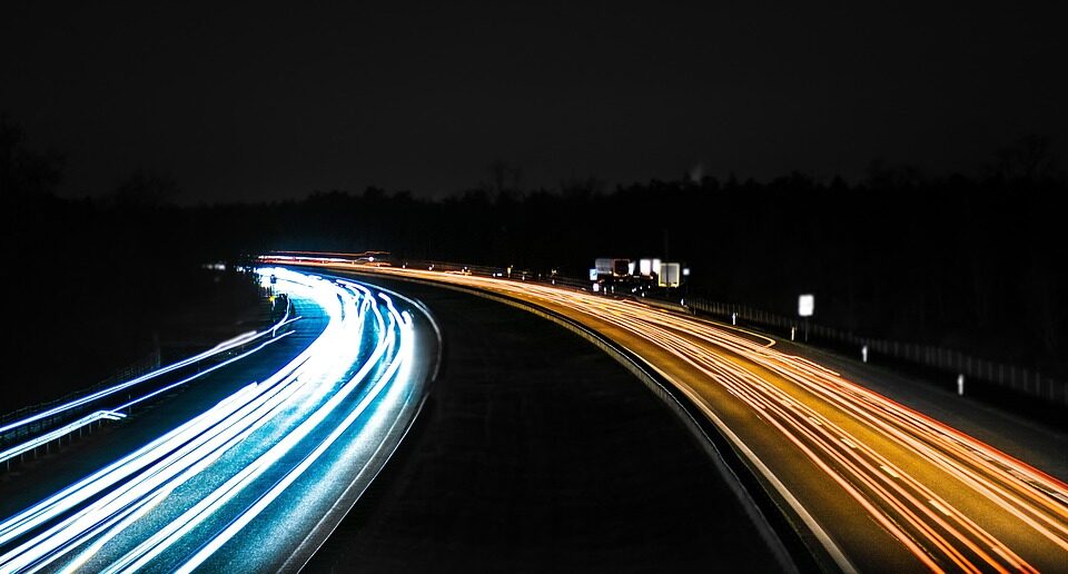road, night, lights, cars, highway, dark, taillights, night shot, traffic, red, darkness, car wallpapers, long exposure, speed, vehicles, tracer, move, lights track, brake lights, headlights, car, ride, taillight, heaven, lighting, light, light trail, light traces, transport, asphalt, eve, car headlights, illuminated, white, shining