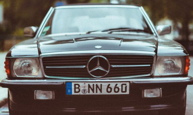 car, benz, mercedes benz, plate number, vintage, old, retro, car wallpapers, bumper, vehicle