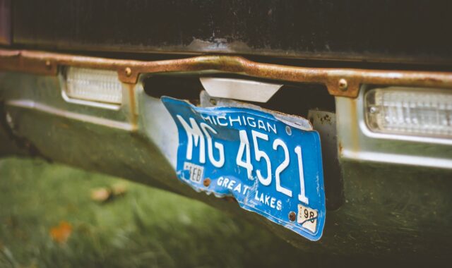car, vehicle, plate, car wallpapers, number, blur, rusty