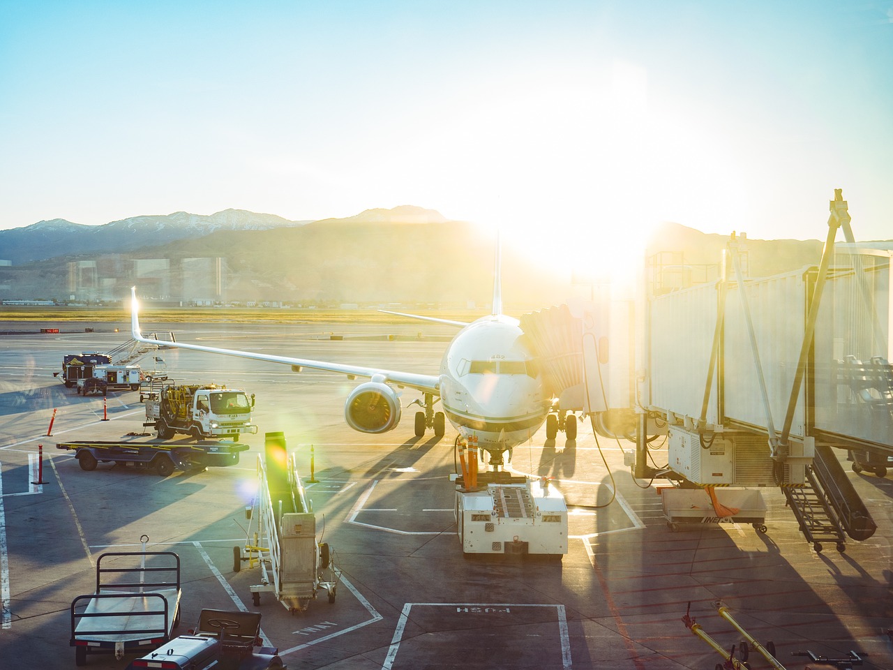 airport, airplane, transportation, runway, airline, truck, vehicle, cargo, travel, morning, trip, airport, airport, airport, airport, airport, cargo, cargo