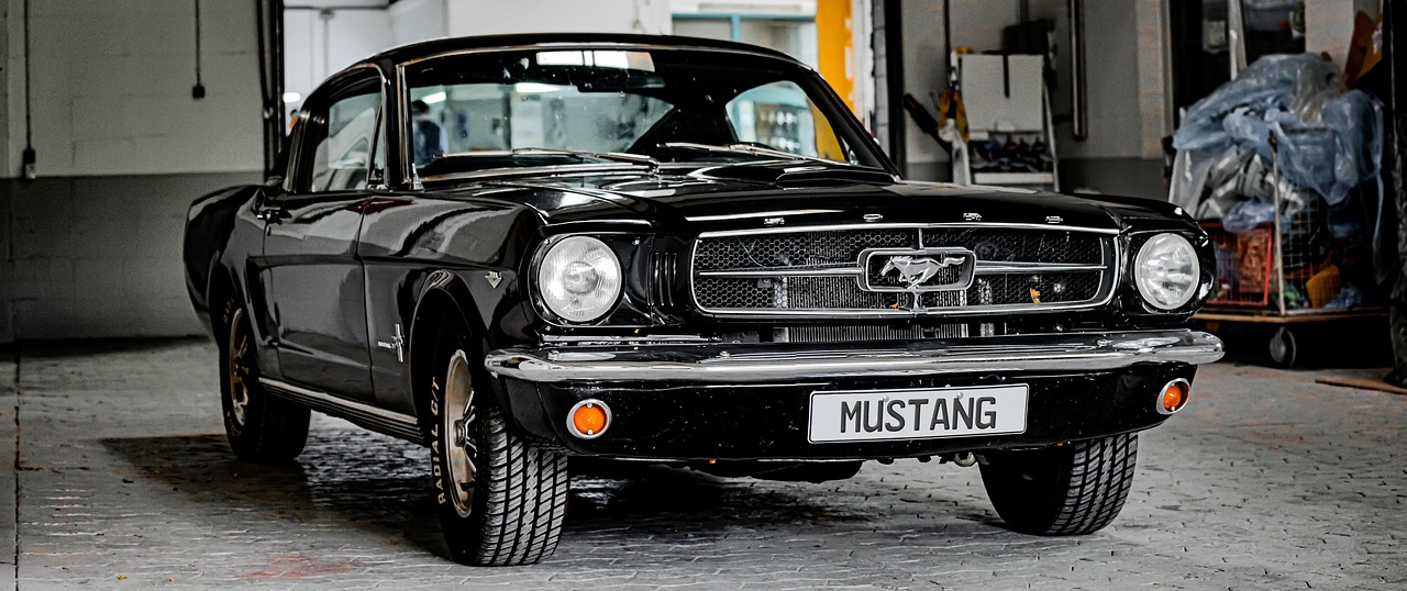ford, mustang, engine, car wallpapers, vehicle, automobile, retro, antique car, america, muscles, car, classic, timeless, black