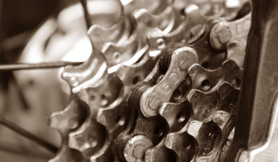 bicycle, pinion, circuit