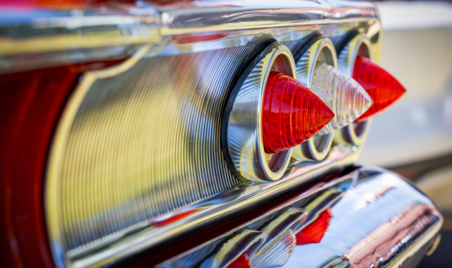 vehicle, automobile, vintage, taillight, antique, old, retro, classic
