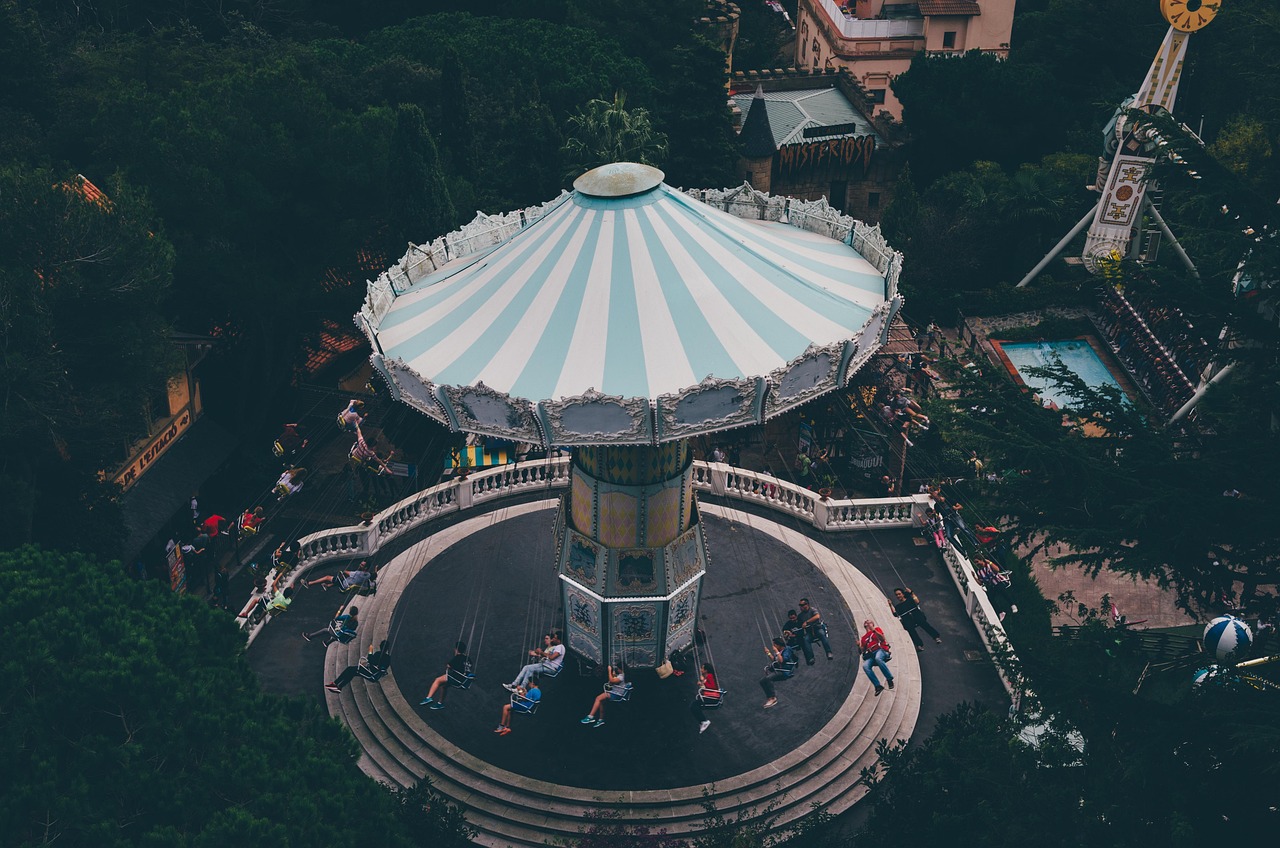 ride, childhood, park, chain flyer, barcelona, tibidabo, amusement park, spain, barcelona, barcelona, barcelona, barcelona, barcelona, spain